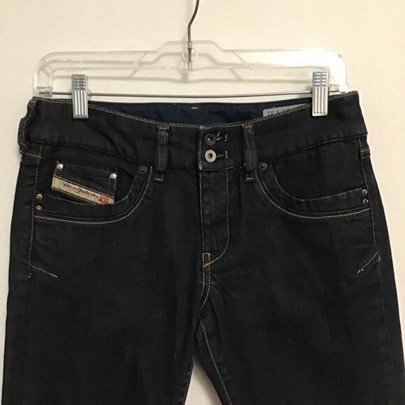 Diesel Ronhar 008AA Dark Wash Straight Leg Jeans Size 29 - Picture 2 of 12